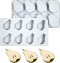 mostsom Pear Shape Silicone Mold 3D Cake Moulds Mousse For Ice Creams Chocolate Pastry Bakeware Dessert Art Pan Cake Mold (H_ Pear)