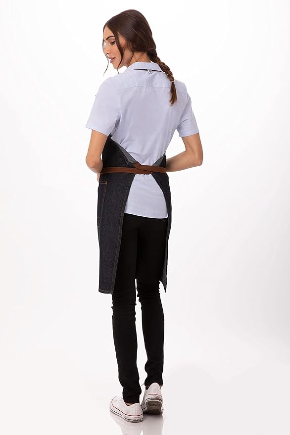 Chef Works Unisex Memphis Bib Apron