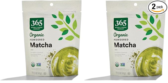 365 by Whole Foods Market, Powder Matcha Organic, 5 Ounce (Pack of 2)