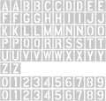 2 Pack - 2 Inch Letter Stencils Set, 72 Reusable Stencils for Painting On Wood, Metal, Walls, Fabric, Rocks with Interlocking, Perfect for Banners, Sign Making & DIY Art (2 inch)