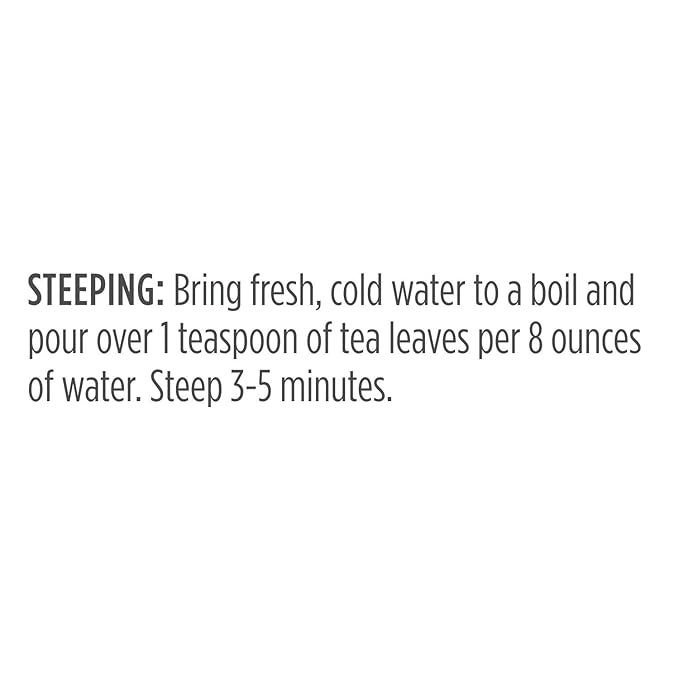 Tea Forte Sweet Orange Spice Premium Organic Loose Leaf Caffeinated Black Tea Blend Canister, Makes 35-50 Cups