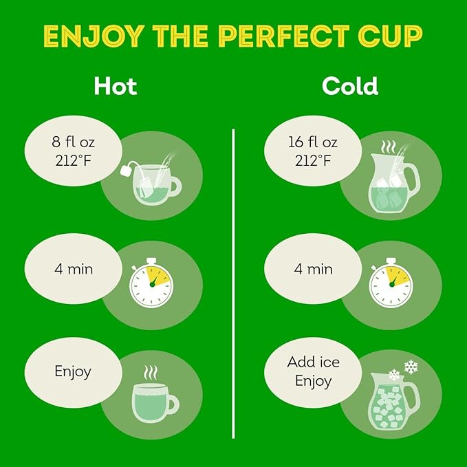 Lipton Honey Ginger Green Tea Bags, Flavored, Unsweetened Teabags for Hot Tea or Iced Tea with Caffeine and Flavonoids, 20 Total Tea Bags (Pack of 3)