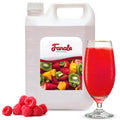 Fanale Premium Flavoring Concentrated Syrup for Bubble Tea 11 lb | Raspberry Flavor Syrup | for Boba Tea, Smoothies, Slushes, Desserts | 11lb | SRP270
