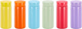 Mini Thermos Cute Water Bottle - 7 oz Tiny Insulated Vacuum 18/10 Stainless Steel Small Flask - Leak Proof & Spill Proof & Keeps Cold and Hot for Drink, Coffee, Tea-6PC