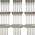 45-Piece Wire Brush Set - Metal Rust Removal, Polishing, Cleaning - Shaft 1/8″ (3mm) - Removes Burrs, Dust, and Oxide Layer - Handles Rough Surfaces - Designed for Industrial and DIY Enthusiasts