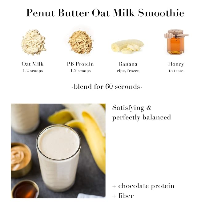 NorCal Organic Oat Milk Powder - 2lbs Bulk | 100% Vegan, UNFLAVORED | Pure Organic Oats from Canadian Farms