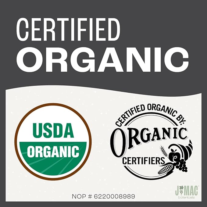 J MAC BOTANICALS, Organic Lavender Flower (4 oz), Dried Lavender Flowers, Buds, Manufactured in The USA