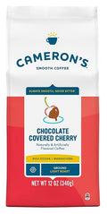Cameron's Coffee Roasted Ground Coffee Bag, Flavored, Chocolate Covered Cherry, 12 Ounce