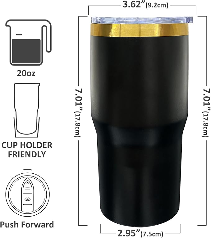 20 oz Tumbler Bulk 12 Pack Stainless Steel Tumblers with Lids and Straws, Double Wall Vacuum Insulated Travel Coffee Mug for Laser Engrave, Powder Coated Cups for Hot and Cold Drinks (Mixed,12 pack)