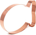 Goldfish Cookie Cutter 5.5 Inch Handmade Copper USA-Made by The Fussy Pup