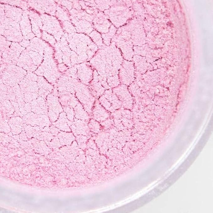 Luster Dust, Pink Luster Dust Edible Cake Decorations, Light Pink Edible Luster Dust for Drinks Cupcake Decorations, Cake Drip, Paint, Light Pink Fondant, Food Coloring