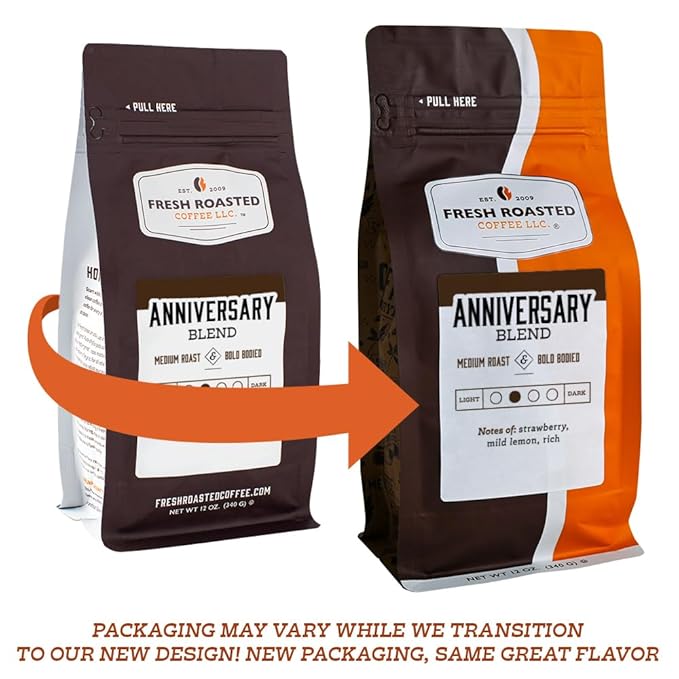 Fresh Roasted Coffee, Brazil Minas Gerais, 12 oz, Light Roast, Kosher, Whole Bean