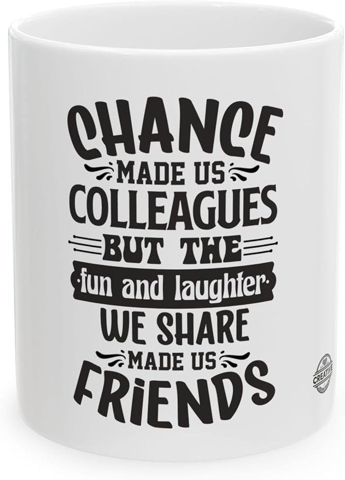 11 OZ Novelty Coffee Mugs - Christmas Gift (Share Friends)