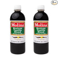 Vanilla Molina - Mexican Vanilla Blend with Pure Vanilla Extract - 2 Pack (16.6 Fl Oz Bottles) - 33.86 Fl Oz Total, Natural Flavoring for Baking, Drinks and Desserts