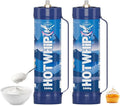Whipped Cream charger 4.0L Tank,2560g x 2 Original Flavor Whip Cream Charger Cylinder Food Grade 99.99% Pure for Whipped Cream Making,Leak Proof Dispenser,2 Cylinder