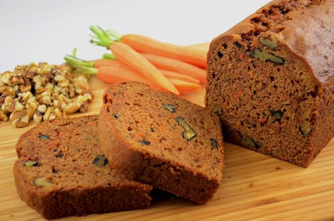 Nadel - NATURALLY DELICIOUS CARROT CAKE Slices, 24 Pack, Sweet Breads & Cakes Back to School lunch snack, breakfast bar