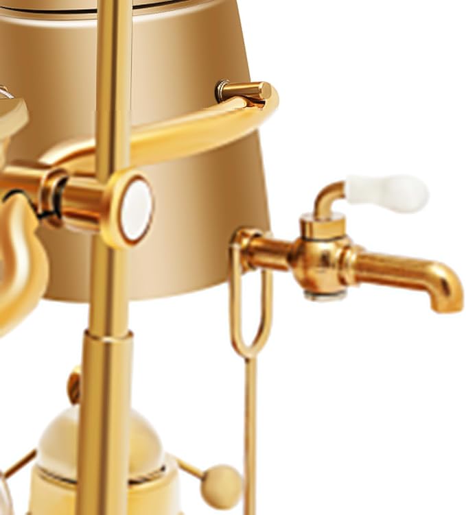 Belgian/Belgium Luxury Royal Family Balance Syphon Coffee Maker, Elegant Design Retro-Style Siphon Brewer