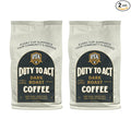 Duty to Act Dark Roast Ground Coffee, 2 lbs (Pack of 2)