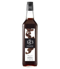1883 Coffee Syrup, Chocolate Syrup for Drinks, Made in France, 1 Liter Glass Bottle
