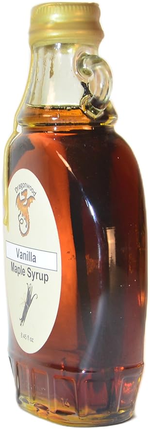 Dragonwood Spiced Maple Syrup (8 Fl Oz (Pack of 1), Vanilla)