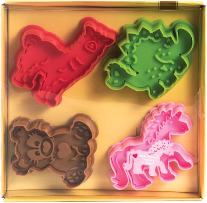 Mrs. Anderson's Baking Animal Cookie Cutters, BPA Free, Set of 4