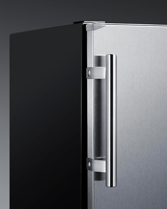Summit Appliance 24" Wide Wine Kegerator/Refrigerator Combo, Black Interior, Caster Wheels, Residential/Commercial Use (RHD, Wine)