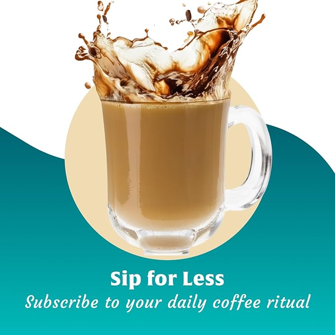 FlavCity Café Sweet Almond Latte - Flavored Instant Coffee Powder Mix with Grass-Fed Whole Milk & Real Almond - Instant Latte Made from Real Ingredients - All In One, Just Add Water (20 Servings)