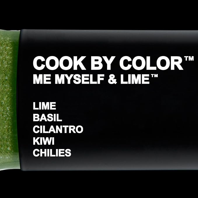Cook by Color: Me, Myself & Lime, Flavored Organic Agave Syrup Liquid Sweetener, Light Agave Nectar for Cocktails, Teas, Coffee, Smoothies & Cooking, Vegan, Low Carb, 350 ml Bottle, 11.8 fl oz