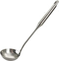 Soup Ladle, Stainless Steel Ladle, 15" Ladles for Serving or Cooking, Dishwasher Safe, Heavy Duty Durable Metal, Kitchen Ladel