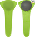uxcell 2 Pcs Magnetic Scissor Holder, 7.48" x 3.46" Plastic Scissors Cover Durable Waterproof Protector Portable with Round Magnetic Absorber for Kitchen Shears, Green