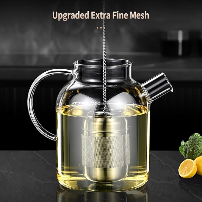2 Pack 316 Stainless Steel Tea Infuser for Loose Tea, Tea Infuser for Cooking, Extra Fine Mesh Tea Strainers, Tea Strainers for Loose Tea (2 Pack - Small)