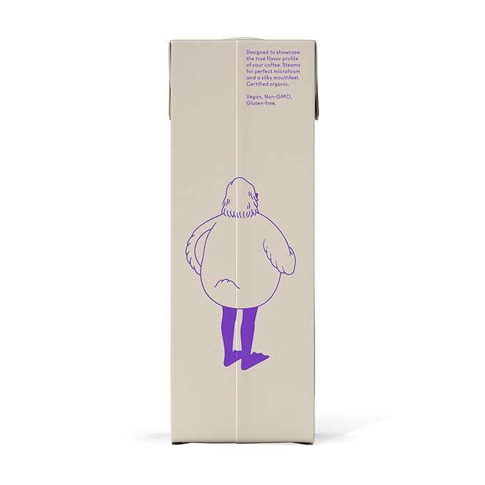 Minor Figures - Oat Milk - Organic - Barista Standard - 32 Oz - 6 Pack - Non Gmo - Plant Based - Vegan - Dairy Free - Shelf Stable - Unsweetened