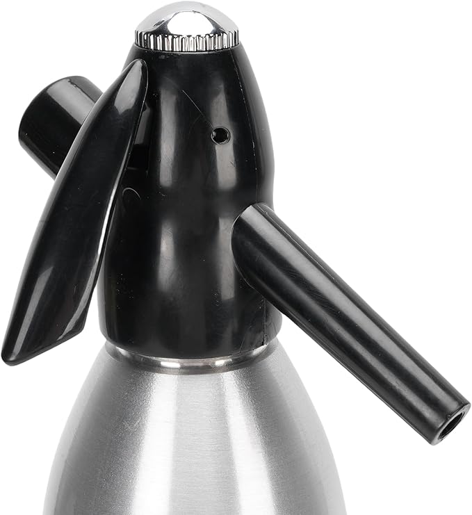 MAVIS LAVEN Portable Soda Maker, 1L Sparkling Water Machine Carbonated Drink Maker for Home Bar Outdoor with Aluminum Soda Siphon Easy to Carry