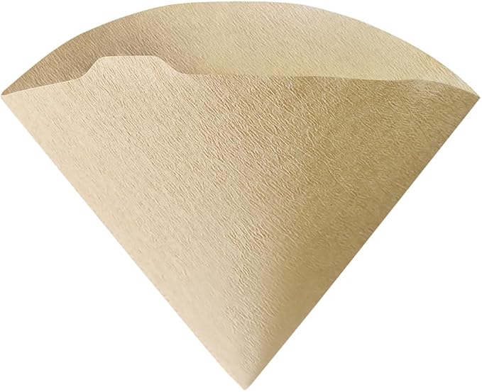 Hario V60 Paper Coffee Filter, Size 01, Natural, 100ct