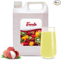 Fanale Premium Flavoring Concentrated Syrup for Bubble Tea 11 lb | Lychee Flavor Syrup | for Boba Tea, Smoothies, Slushes, Desserts | 11lb | Pack of 4 | SRP050
