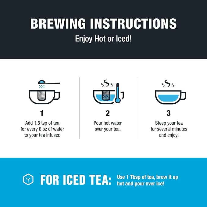 Tiesta Tea - Maui Mango, Loose Leaf, Mango Pineapple Herbal Tea, Premium Non-Caffeinated Fruit Blend, Makes Hot or Iced & Brews Up to 250 Cups - 16oz Bulk Pouch & 5.5oz Refillable Tin Combo