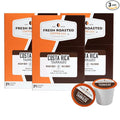 Fresh Roasted Coffee, Costa Rica Tarrazu, Medium Roast, 72 Pods for K Cup Brewers