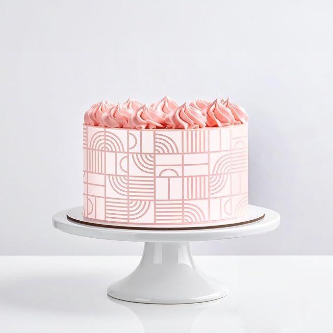 Long Border Cake Stencil, 4" x 12.75" (PIET)