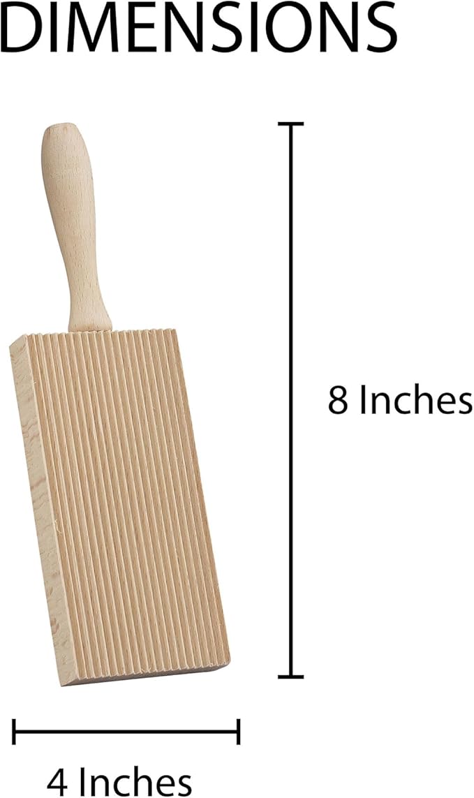 Fantes Gnocchi Board, Beechwood, Made in Italy, Set of 2, The Italian Market Original since 1906