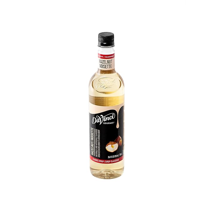 DaVinci Gourmet Classic Original Hazelnut Syrup, 25.4 Fluid Ounces (Pack of 4)