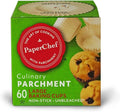 PaperChef - Large Parchment Baking Cups - Easy Release, Non-Stick Paper - 60 Count