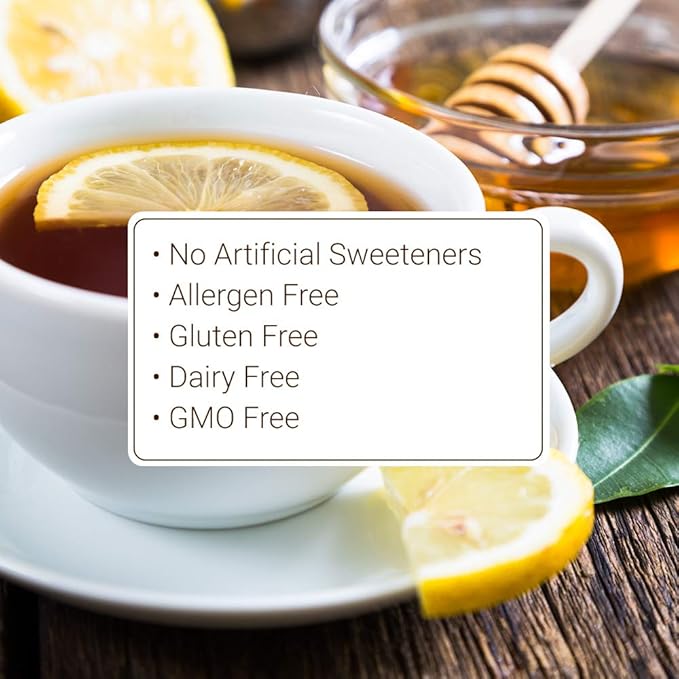 Monin - Honey Syrup, Smooth Sweet Honey Flavor, Great for Teas, Lemonades, Cocktails, & Coffee, Gluten-Free, Non-GMO (1 Liter)