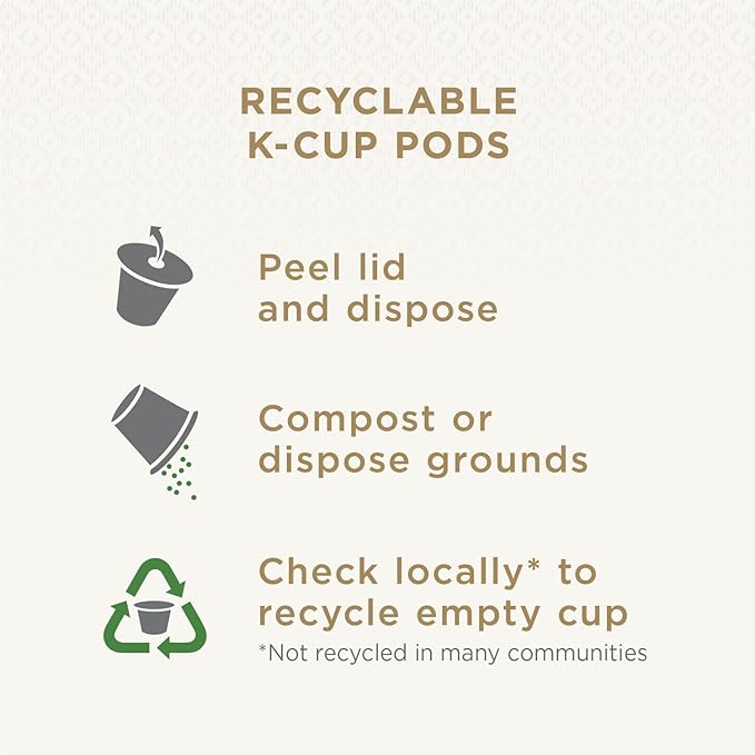 Peet's Coffee, Medium Roast Keurig K-Cup Pods - Big Bang 60 Count (6 Boxes of 10 K-Cup Pods)