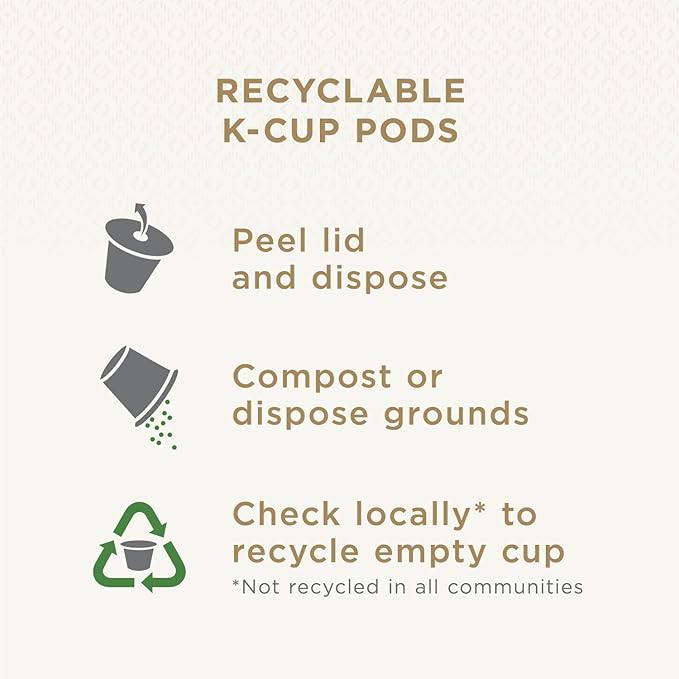 Peet's Coffee, Dark Roast K-Cup Pods for Keurig Brewers - House Blend 96 Count (4 Boxes of 24 K-Cup Pods)