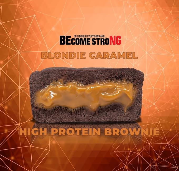 Become Strong High Protein Cookies, 25g Protein, 3g Sugar, BNG Cookies (10 ct.) (Blondie Caramel)