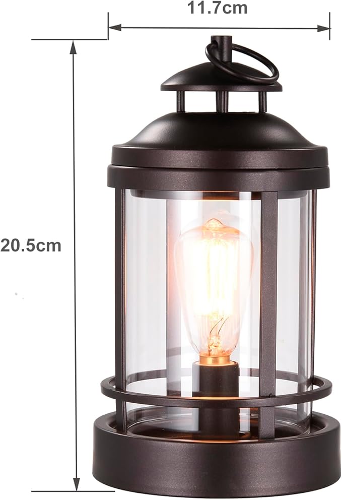 Electric Wax Warmer - Metal Wax Melting for Scented Wax, Edison Light Bulb Candle Wax Burner, for Home Decoration Office Wax Melting Melter, Gift (Retro, Castle)