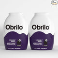 Obrilo Water Enhancer Liquid Flavoring Drops - ZERO Sugar/Calorie, Dye Free, Naturally Flavored Drink Syrup, 2.0 fl oz x 2 Bottles for Kids & Adults (Concord Grape)