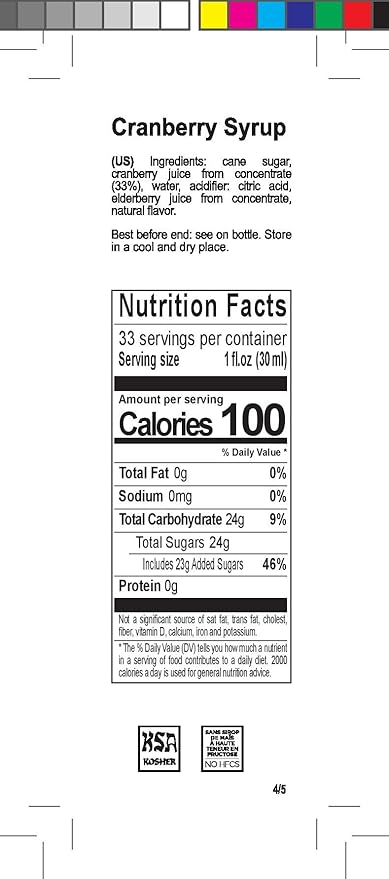 1883 Green Mint Syrup for Drinks, Made in France, 1 Liter Plastic Bottle (Pack of 2)