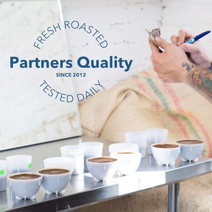 Partners Coffee Roasters, Elevate Single Origin, Whole Bean Coffee - 12 Ounce - Medium-Dark Roast
