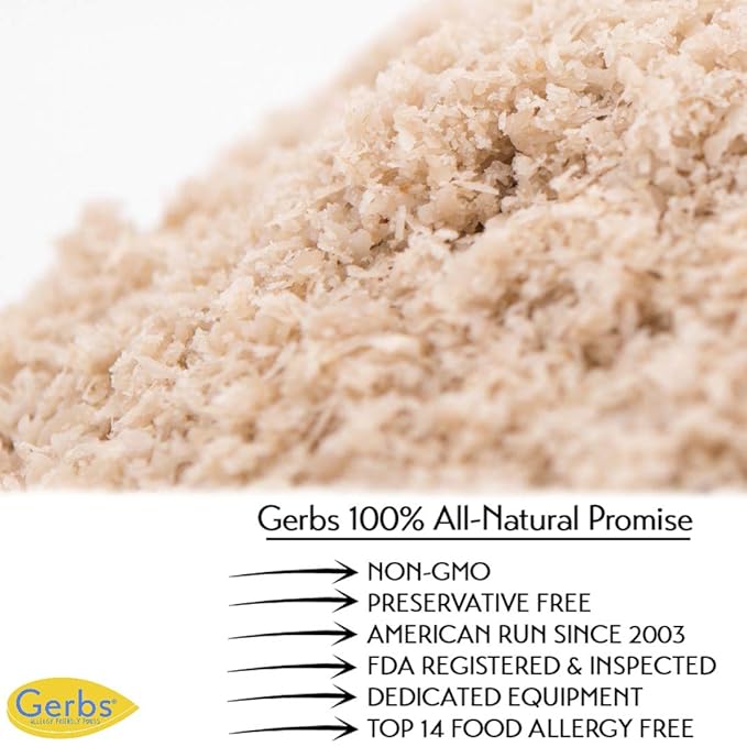 GERBS Sunflower Seed Meal 4 LBS. Premium Grade | Freshly Harvested & Packaged in Resealable Bulk Bag | Non-GMO, Keto & Paleo | Anti-Inflammatory Benefits, Prevent & Fight Sickness | Gluten Peanut Free